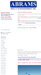 Mobile Screenshot of abramsrealtyphoenix.com